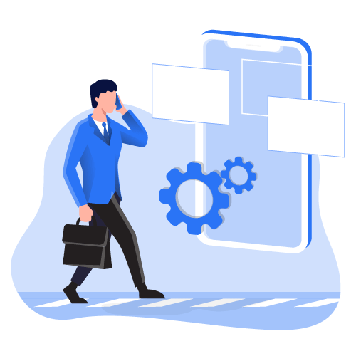 営業支援のイラスト